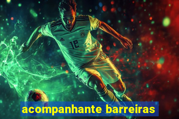 acompanhante barreiras